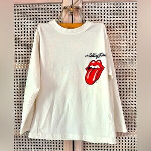 Kids Rolling Stones Tee Shirt - Youth Medium - Age 6/7